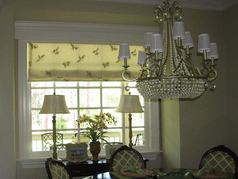 Faux-Roman-Shade-Dining-Room